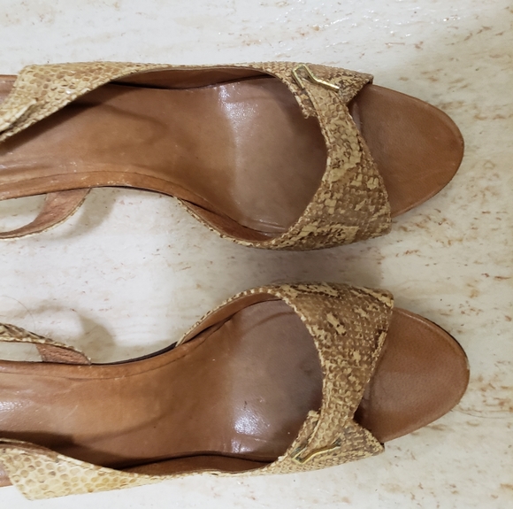 Python/reptile shoes/ vintage - Picture 3 of 8